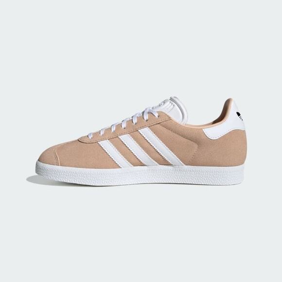adidas Women’s Halo Blush / Cloud White Suede GAZELLE SHOES/Sneakers - Picture 3 of 15